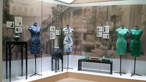 具有文化象征意义的香港旗袍。