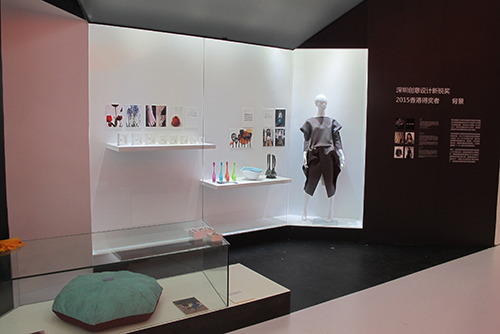香港館為年青設計師的創意設計作品提供展示舞台。