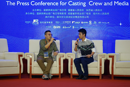 罗耀辉导演接受媒体访问，分享他执导《幸运是我》的点滴。