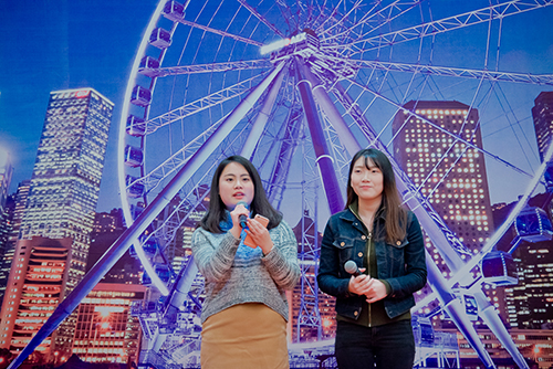 Two Hong Kong final year students studying in Fuzhou shared their career aspirations after graduation.