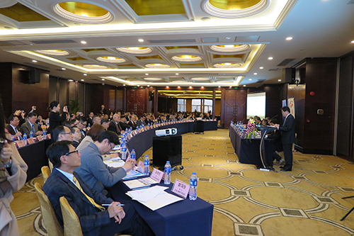 近一百位香港商會代表出席「香港商會會長交流會」