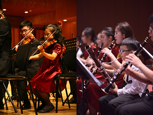 香港儿童交响乐团团员年龄由7岁至18岁，却有高超的音乐水平