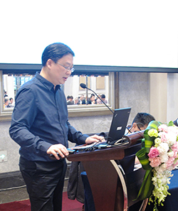 廣東省人力資源和社會保障廳養老保險處副處長周強華發言