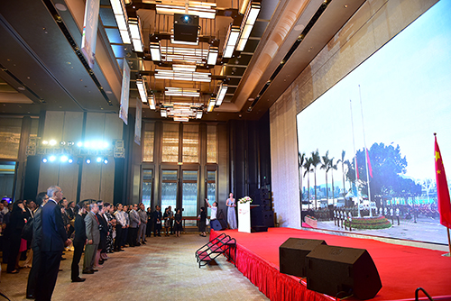 驻粤办庆祝中华人民共和国香港特别行政区成立二十二周年招待会。