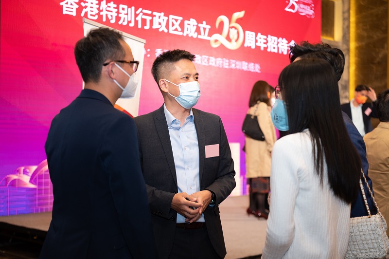 駐深圳聯絡處舉辦慶祝香港特別行政區成立25周年招待會