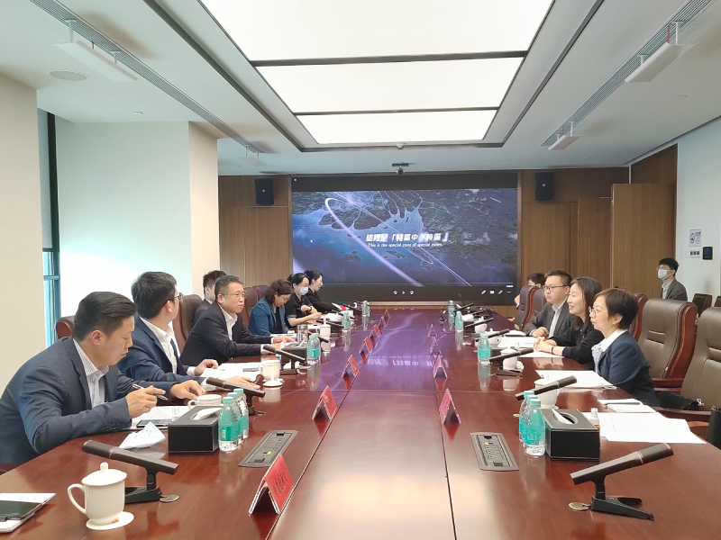 與前海管理局座談交流