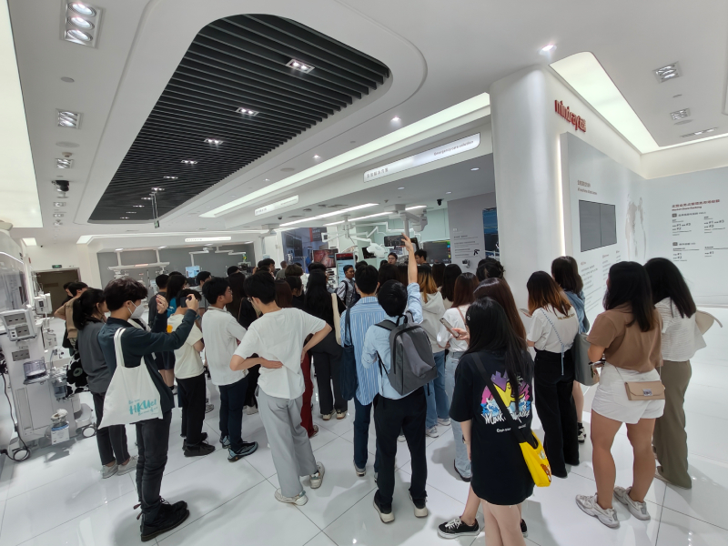 香港实习生参观迈瑞医疗