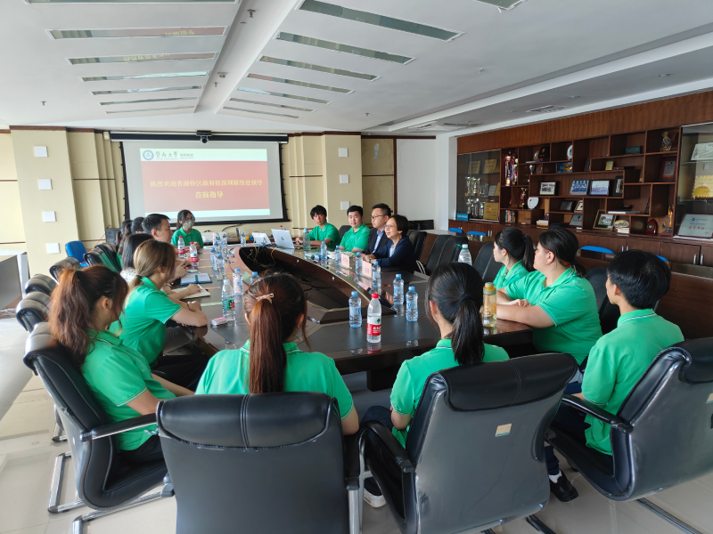 与暨南大学深圳校区香港新生交流