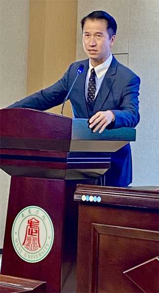 駐福建聯絡處主任鄭震生致詞
