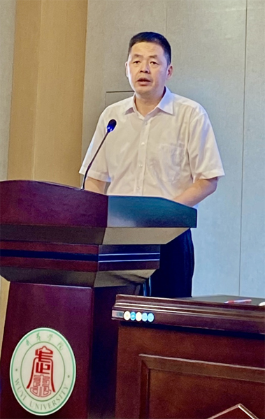 武夷學院副校長鄭細鳴致詞