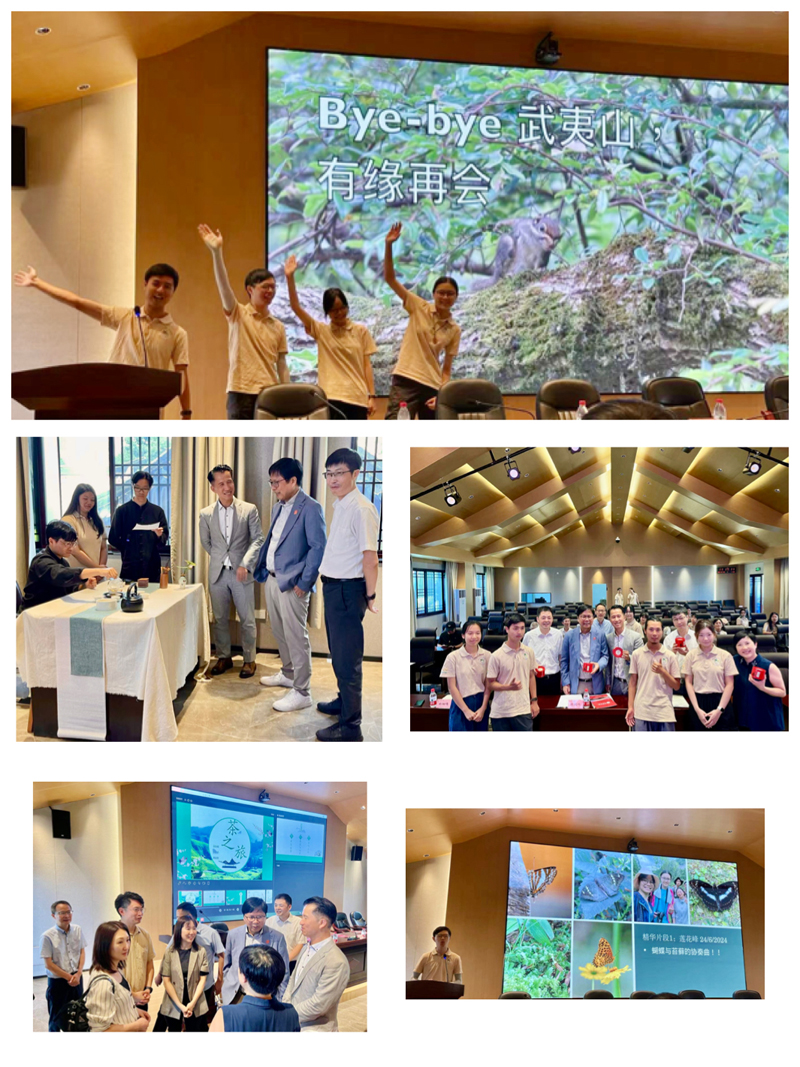 實習生代表們發表結業感言及成果分享