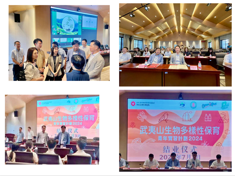 民政及青年事務局青年專員陳瑞緯先生與出席嘉賓及師生們互動交流