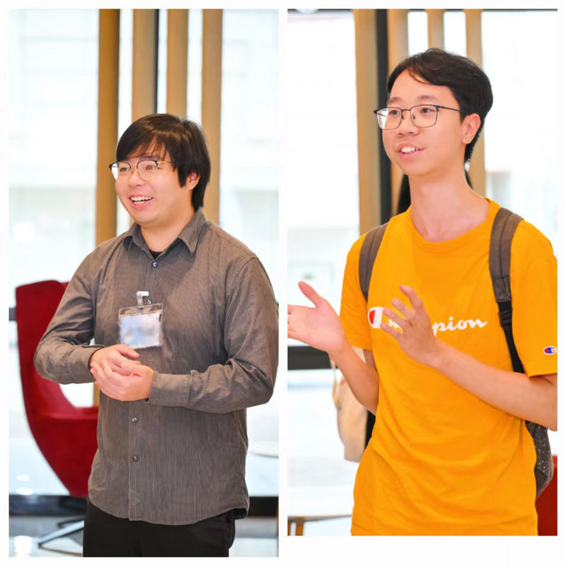 参加“大湾区青年就业计划”的青年分享在大湾区工作的感受