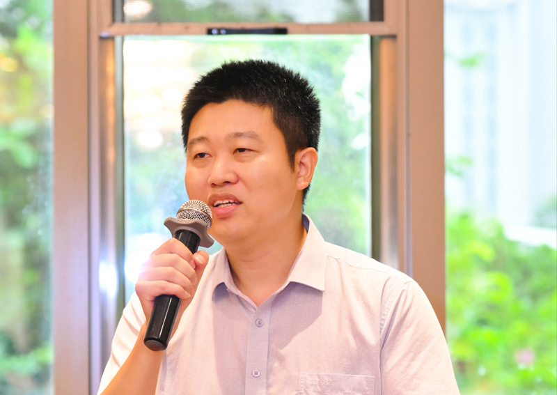 江门市委统战部三级调研员黄柏信致辞