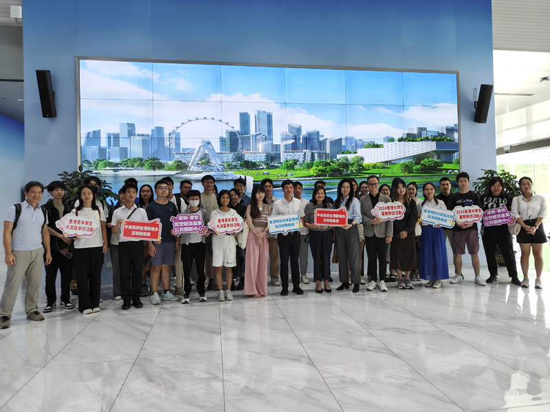 合照成為深圳地圖拼圖的一部分1