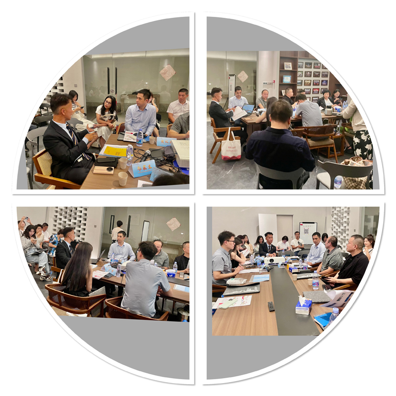 駐福建聯絡處主任鄭震生在會上介紹香港優勢，並與出席活動嘉賓互動交流1