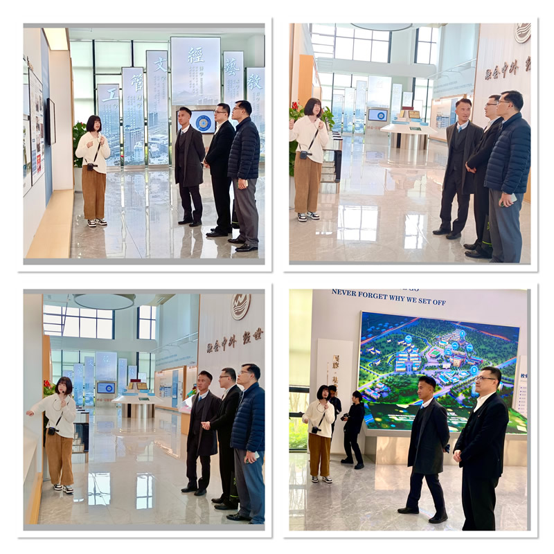 駐福建聯絡處主任鄭震生參觀了學院的教學設施與培訓服務中心