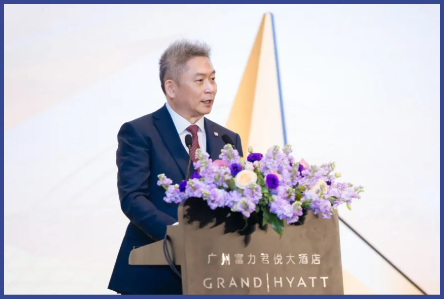 廣東省香港商會會長曾沛源致辭