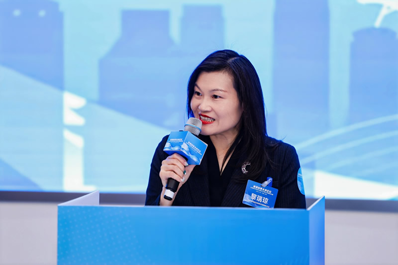 駐深圳聯絡處主任黎瑞琼致辭