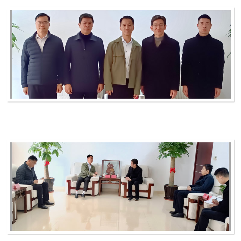 4月2日，驻福建联络处主任郑震生(上图中)与福州市港澳办主任吴晓杰会面(上图右2) 及福州市港澳办副主任杜维广(上图左2)进行了深入交流