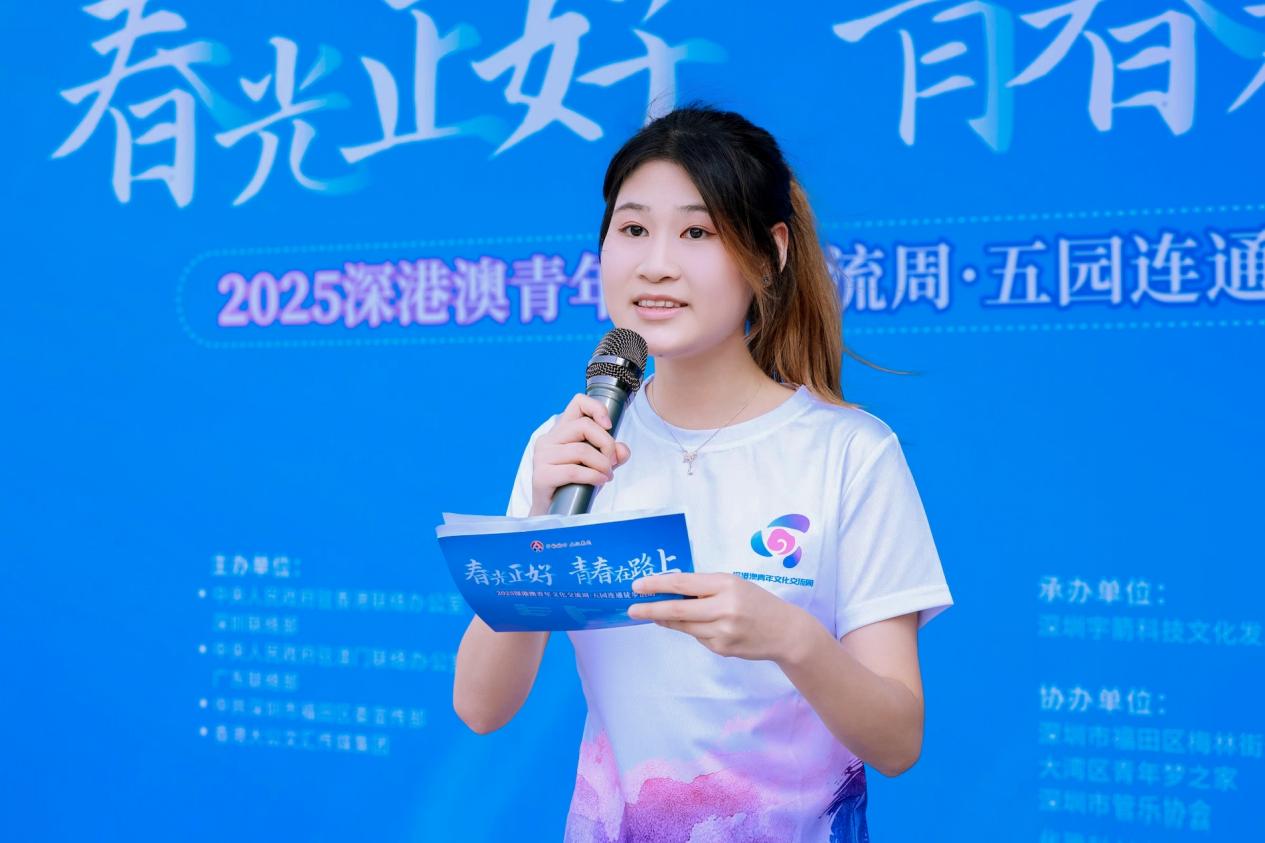 香港青年代表分享感受