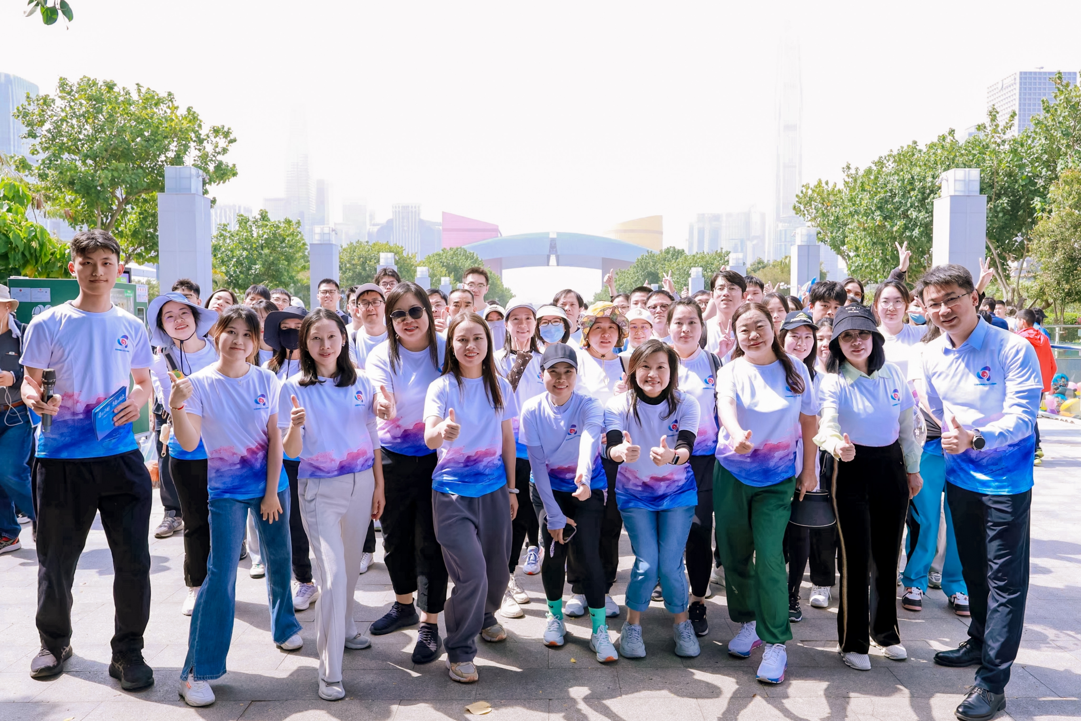 为即将开启的徒步之旅加油打气