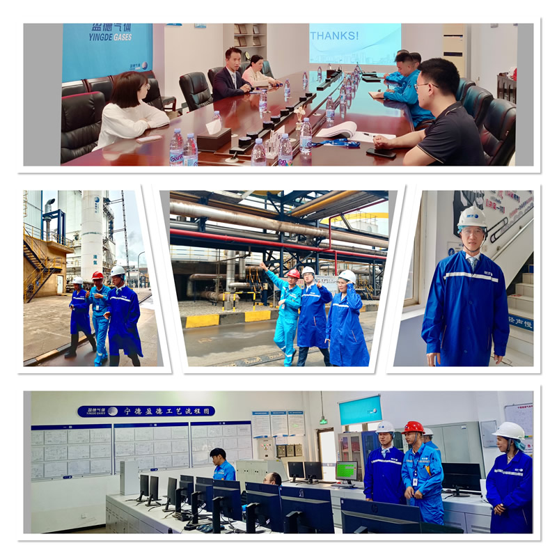 郑震生一行人与该公司领导层会面交流及其先进的自动生产线、现代化的管理模式