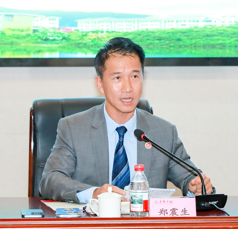駐福建聯絡處主任鄭震生致詞