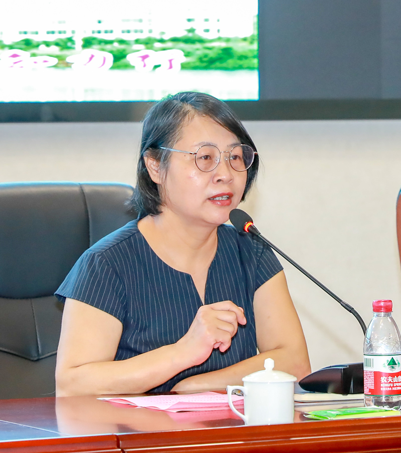 武夷山國家公園福建科研監測中心副主任詹麗英致詞