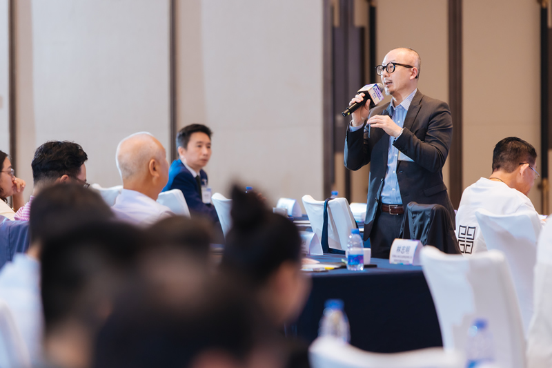 演講嘉賓回答企業代表提問，出席人員皆認真聆聽 2