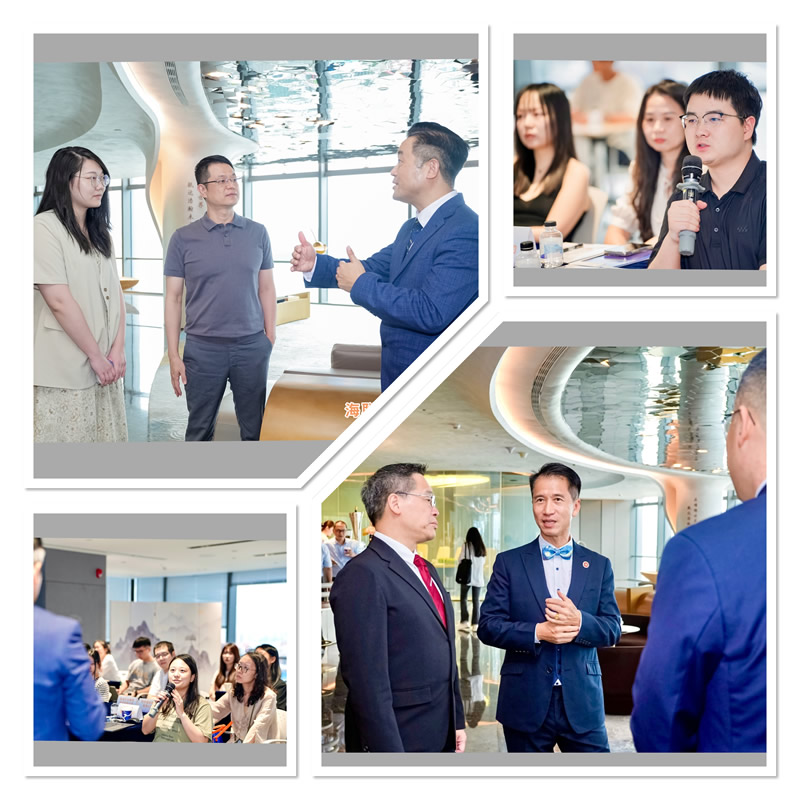 現場討論環節,逾40 多位廈門市企業代表積極提問、互動交流,氣氛熱鬧。2 現場討論環節,逾40 多位廈門市企業代表積極提問、互動交流,氣氛熱鬧。2