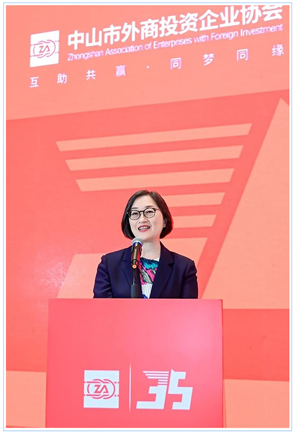 粵港澳大灣區發展專員林雅雯致辭